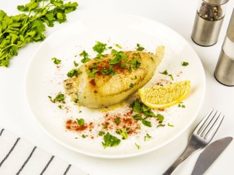 Кальмар с креветками