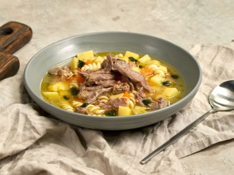 Суп из шеи индейки