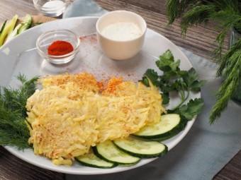 Диетические картофельные драники