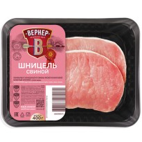 Шницель ВЕРНЕР свиной охл. 400г