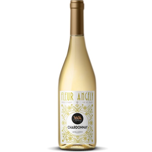 Вино Флер Анжели Шардоне белое сухое 0.75л