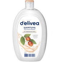Шампунь DELIVEA восстанавливающий д/ повреж. волос 750мл