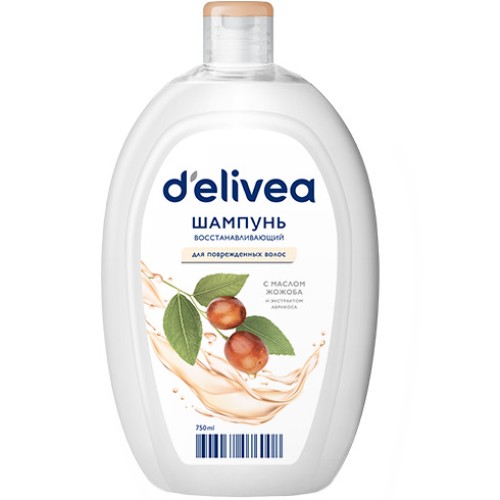 Шампунь DELIVEA восстанавливающий д/ повреж. волос 750мл