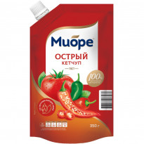 Кетчуп МИОРЕ Острый 350г