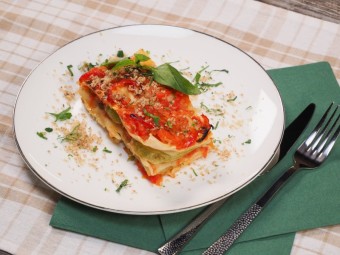 Вегетарианская лазанья