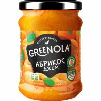 Джем GREENOLA абрикосовый 320г