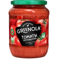 Томаты GREENOLA неочищенные в томатном соке 680г