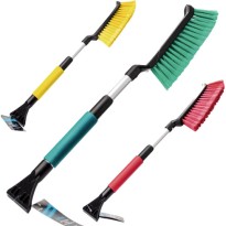 Щетка Black&Blue для уборки снега cо скребком