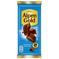 Шоколад Alpen Gold молочный 80г