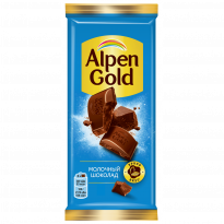 Шоколад Alpen Gold молочный 80г