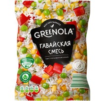Смесь GREENOLA Гавайская овощная б/замороженная 800г
