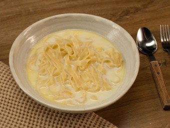 Молочная лапша