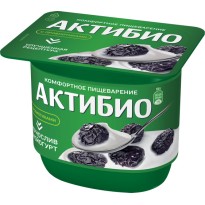 Биойогурт Актибио с черносливом обог. 2.9% 130г