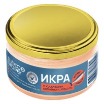 Икра ДИКОЕ МОРЕ с копченым лососем в соусе 180г
