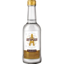 Водка Авторская подпись 40% 0.25л