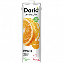 Сок Dario Wellness Апельсиновый 1л