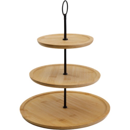 Этажерка Kitchen Collection бамбук 3 яруса