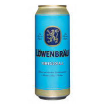 Пиво Löwenbräu Оригинальное светлое 5.4%. 450мл