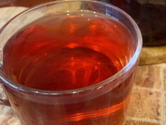 Чай с ежевикой и розмарином