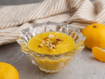 Быстрое мандариновое пюре