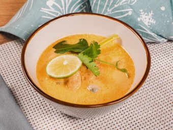 Том Ям с морепродуктами