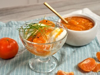 Быстрый мандариновый конфитюр