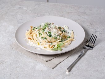 Паста со сливочным соусом