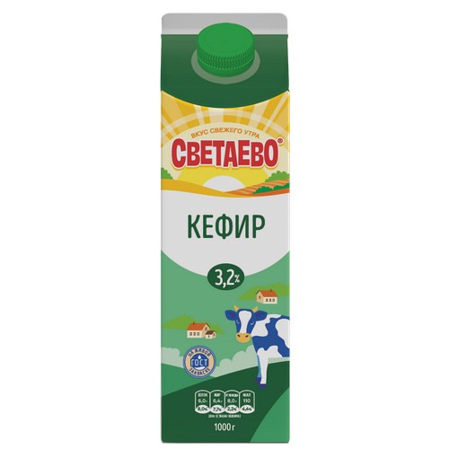 Кефир СВЕТАЕВО 3,2% 1л