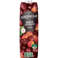 Нектар GREENOLA вишня-черешня 0.95л