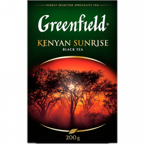 Чай Greenfield Kenyan Sunrise черный 200