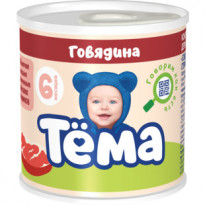 Пюре Тёма говядина 90г