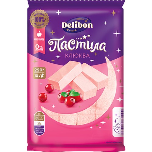 Пастила DELIBON в ассортименте 220г