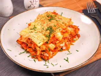 Лазанья с фаршем