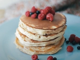 Блинчики с шоколадной пастой