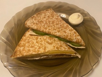 Конвертик с начинкой «Лепестки»