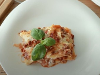 Ароматная лазанья