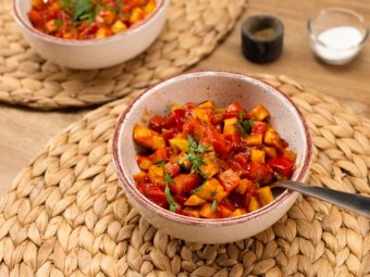 Овощное рагу с кабачками