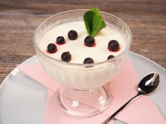 Панна-котта на агар-агаре