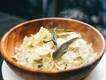 Славная сливочная паста с шалфеем