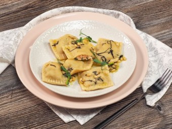 Равиоли с рыбой