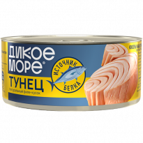 Тунец ДИКОЕ МОРЕ филе-кусок 185г