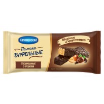 Вафли Коломенский с арахисом и фундуком 140г