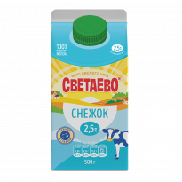 Снежок СВЕТАЕВО кисломолочный 2,5% 500г