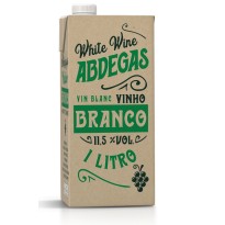 Вино ординарное сухое белое Abdegas Branco 1л