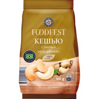 Ядра FOODFEST орехов кешью 100г