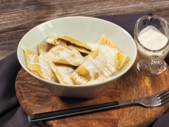 Равиоли с грибами