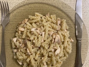 Вермишель с курицей