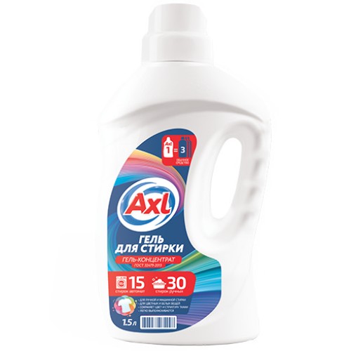 Гель-концентрат для стирки AXL 1.5л