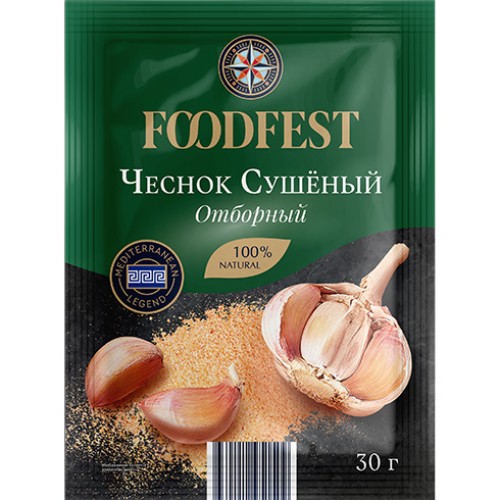 Чеснок FOODFEST сушеный 30г