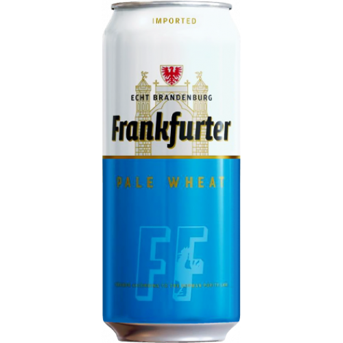 Пиво Frankfurter Hefeweizen светлое пшен. нефильтр. 5% 0.5л